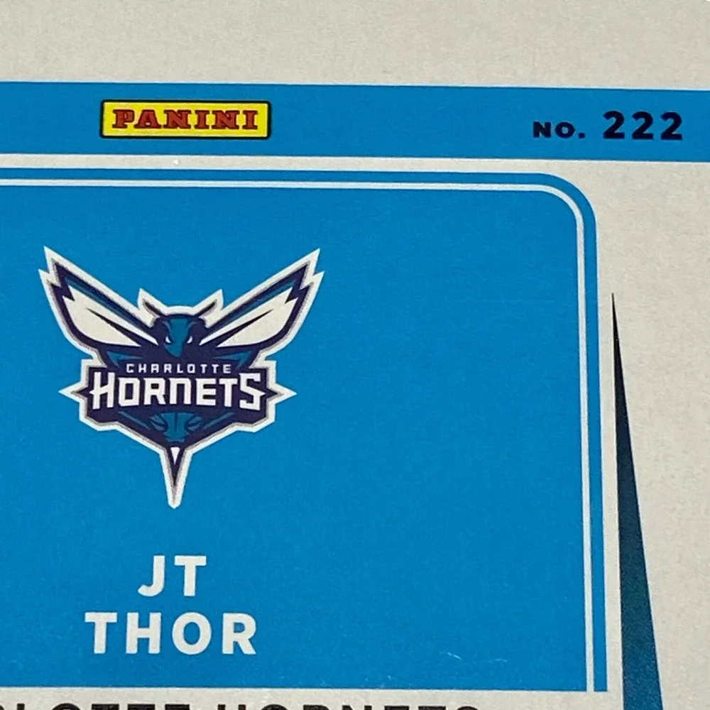 2021-22 2021-22 Panini Donrruss Rated Rookie JT Thor (RC) Charlotte Hornets #222